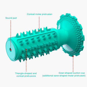 Planet Gates 200003723 Cuttie Dog Toys For Large Dogs Toothbrush Squeak Toys For Small Dogs Puppy Chew Toy Dog Supply Accessories Pet Products