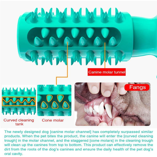 Planet Gates 200003723 Cuttie Dog Toys For Large Dogs Toothbrush Squeak Toys For Small Dogs Puppy Chew Toy Dog Supply Accessories Pet Products