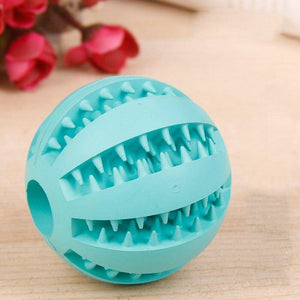 Planet Gates 200003723 Cyan / 5cm Pet Dog Toys Toy Funny Interactive Elasticity Ball Dog Chew Toy For Dog Tooth Clean Ball Of Food Extra-tough Rubber Ball