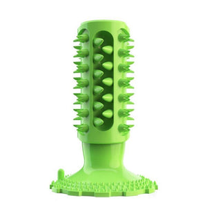 Planet Gates 200003723 Green Cuttie Dog Toys For Large Dogs Toothbrush Squeak Toys For Small Dogs Puppy Chew Toy Dog Supply Accessories Pet Products