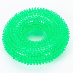 Planet Gates 200003723 green / Large 12cm Pet Toy Biting Sound Toy Ball Large Dog Golden Hair With Thorn TPR Dog Toy Cleaning Teeth Grinding Dog Toy