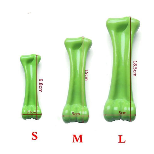Planet Gates 200003723 Green / S Pet Dog Molar Toys Dentifrice Deodorant Safe Non-toxic Anti-bite Playable Teething Stick S M L