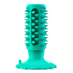 Planet Gates 200003723 Lake Blue Cuttie Dog Toys For Large Dogs Toothbrush Squeak Toys For Small Dogs Puppy Chew Toy Dog Supply Accessories Pet Products