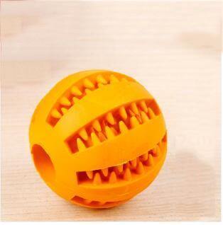 Planet Gates 200003723 Orange / 5cm Pet Dog Toys Toy Funny Interactive Elasticity Ball Dog Chew Toy For Dog Tooth Clean Ball Of Food Extra-tough Rubber Ball