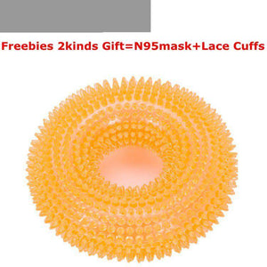 Planet Gates 200003723 orange / Large 12cm Pet Toy Biting Sound Toy Ball Large Dog Golden Hair With Thorn TPR Dog Toy Cleaning Teeth Grinding Dog Toy