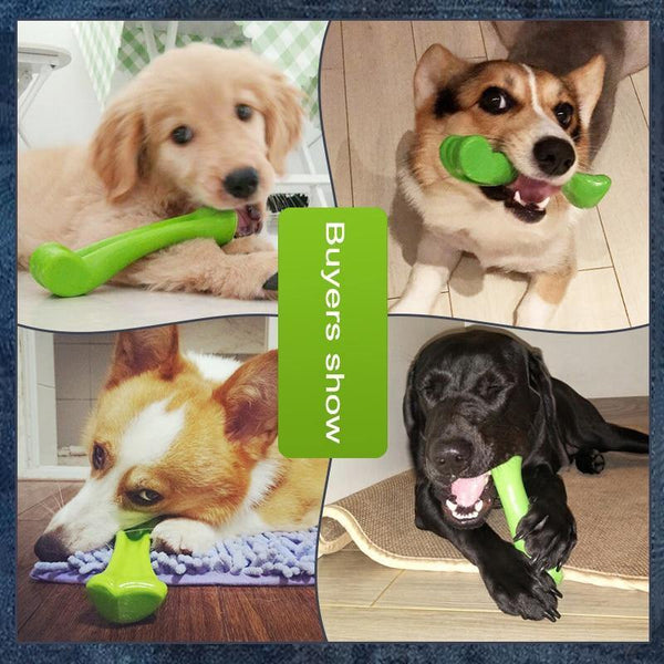 Planet Gates 200003723 Pet Dog Molar Toys Dentifrice Deodorant Safe Non-toxic Anti-bite Playable Teething Stick S M L