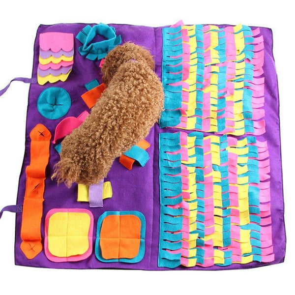 Planet Gates 200003723 Pet Dog Toys Sniffing Mat Find Food Training Blanket Play Toy Dog Mat For Relieve Stress Puzzle Sniffing Mat Pad Pet Products