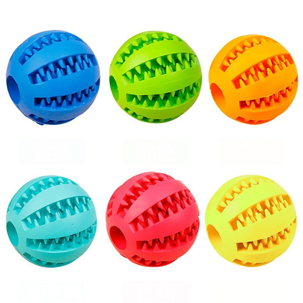 Planet Gates 200003723 Pet Dog Toys Toy Funny Interactive Elasticity Ball Dog Chew Toy For Dog Tooth Clean Ball Of Food Extra-tough Rubber Ball