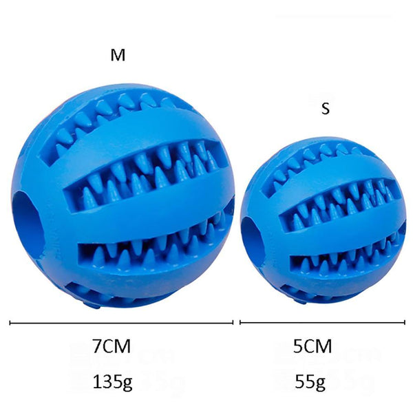 Planet Gates 200003723 Pet Dog Toys Toy Funny Interactive Elasticity Ball Dog Chew Toy For Dog Tooth Clean Ball Of Food Extra-tough Rubber Ball