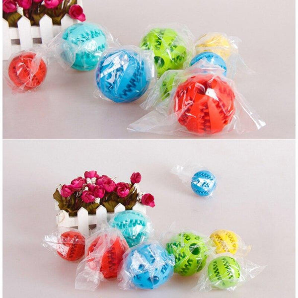 Planet Gates 200003723 Pet Dog Toys Toy Funny Interactive Elasticity Ball Dog Chew Toy For Dog Tooth Clean Ball Of Food Extra-tough Rubber Ball