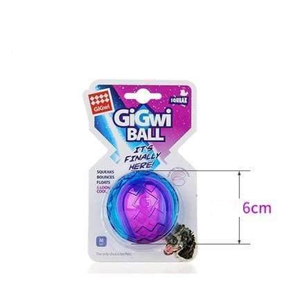 Planet Gates 200003723 purple M / as pictures Pet Dog Puppy Squeaky Chew Toy Sound Pure Natural Non-toxic Rubber Outdoor Play Small Big Dog Funny Ball