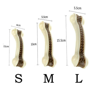 Planet Gates 200003723 White / S Pet Dog Molar Toys Dentifrice Deodorant Safe Non-toxic Anti-bite Playable Teething Stick S M L