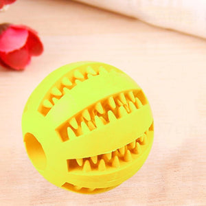 Planet Gates 200003723 Yellow / 5cm Pet Dog Toys Toy Funny Interactive Elasticity Ball Dog Chew Toy For Dog Tooth Clean Ball Of Food Extra-tough Rubber Ball