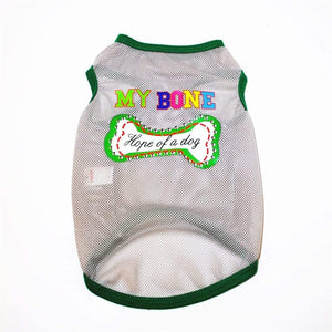 Planet Gates 200003735 1 / XS 19 x 30 x 22 cm Summer Cheap Designer Dog Clothes For Small Dogs Frenchie Bulldog Clothes For Dogs York Pug Pet Dog Clothes T-shirt Pet Products