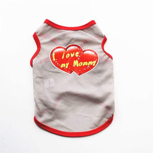 Planet Gates 200003735 4 / XS 19 x 30 x 22 cm Summer Cheap Designer Dog Clothes For Small Dogs Frenchie Bulldog Clothes For Dogs York Pug Pet Dog Clothes T-shirt Pet Products