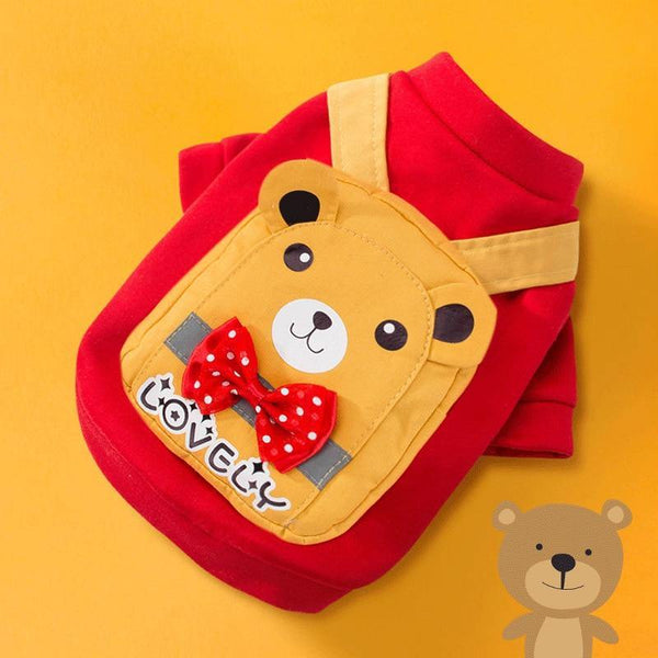 Planet Gates 200003735 cute bear / XS Pet Products Dog Clothing Coat Jacket Sweaters Cat Dog Clothes Small Pet Costume Overalls For Dogs Clothes For Yorkies Dogs