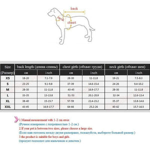 Planet Gates 200003735 Dog Clothes Winter French Bulldog Dog Clothes For Small Dog Cotton Padded Warm Outfit  Coat Jacket  For Chihuahua Pet Clothes