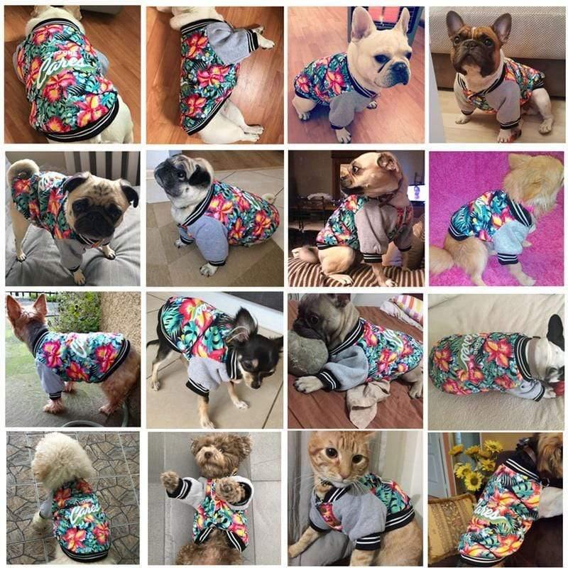 Planet Gates 200003735 Dog Clothes Winter Warm Small Dog Coat Jacket Thickening Funny Cute Pet Dog Costume Pug French Bulldog Clothes For Small Dog 35
