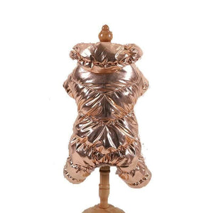 Planet Gates 200003735 golden / XS Dog Clothes Winter French Bulldog Dog Clothes For Small Dog Cotton Padded Warm Outfit  Coat Jacket  For Chihuahua Pet Clothes