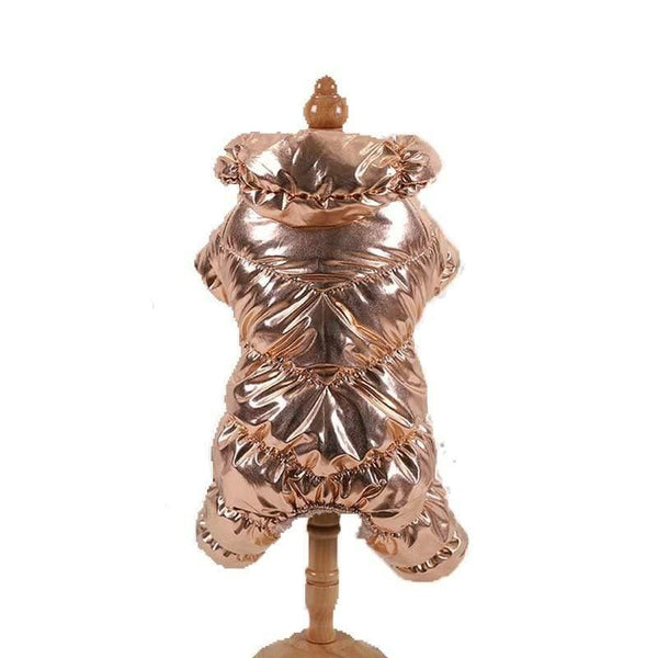 Planet Gates 200003735 golden / XS Dog Clothes Winter French Bulldog Dog Clothes For Small Dog Cotton Padded Warm Outfit  Coat Jacket  For Chihuahua Pet Clothes