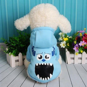 Planet Gates 200003735 Hair Monster / XS Pet Products Dog Clothing Coat Jacket Hoodie Sweaters Cat Dog Clothes For Dogs Yorkies Small Pet Costume Overalls For Dogs