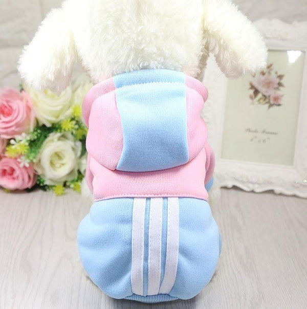 Planet Gates 200003735 Light blue stripes / XS Pet Products Dog Clothing Coat Jacket Hoodie Sweaters Cat Dog Clothes For Dogs Yorkies Small Pet Costume Overalls For Dogs