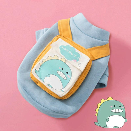 Planet Gates 200003735 Little dinosaur / XS Pet Products Dog Clothing Coat Jacket Sweaters Cat Dog Clothes Small Pet Costume Overalls For Dogs Clothes For Yorkies Dogs