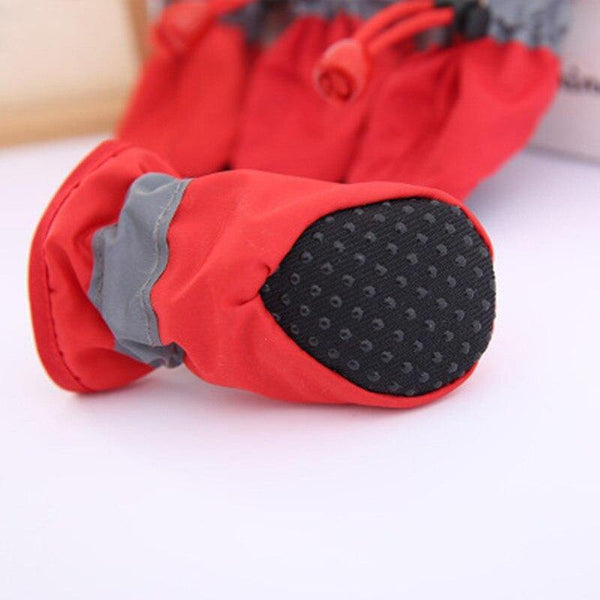 Planet Gates 200003739 4pcs Antiskid Puppy Shoes Soft-soled Pet Dog Shoes Waterproof Small Dog Prewalkers Soft Pet Products Supplies Pet Paw Care New
