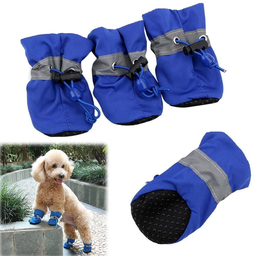 Planet Gates 200003739 Antiskid Puppy Shoes Waterproof Soft Pet Paw Care 4pcs Soft-soled Dog Shoes Pet Product  Pet Accessories