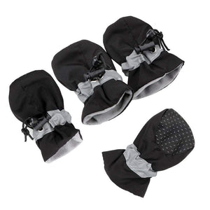 Planet Gates 200003739 Black / 1 Antiskid Puppy Shoes Waterproof Soft Pet Paw Care 4pcs Soft-soled Dog Shoes Pet Product  Pet Accessories