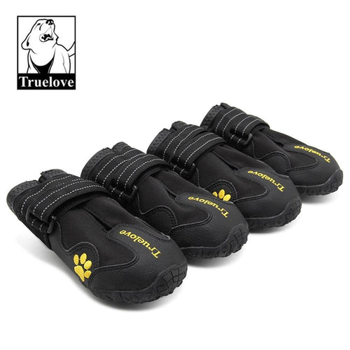 Planet Gates 200003739 Black / 1-(widest-3.5CM) Dog Shoes Waterproof Anti-Slip Rain Boots Warm Snow Reflective For Small Medium Large Pet Sports Training TLS3961