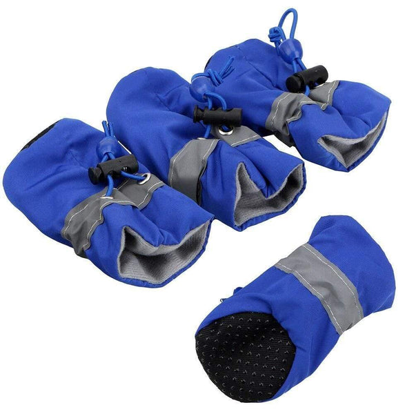 Planet Gates 200003739 Blue / 1 Antiskid Puppy Shoes Waterproof Soft Pet Paw Care 4pcs Soft-soled Dog Shoes Pet Product  Pet Accessories