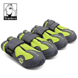 Planet Gates 200003739 Neon-Yellow / 1-(widest-3.5CM) Dog Shoes Waterproof Anti-Slip Rain Boots Warm Snow Reflective For Small Medium Large Pet Sports Training TLS3961