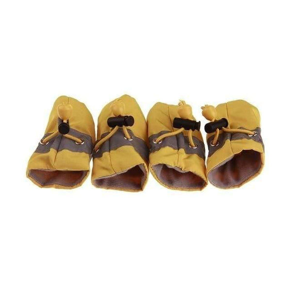 Planet Gates 200003739 Normal  Black-366 / XS 4pcs Antiskid Puppy Shoes Soft-soled Pet Dog Shoes Waterproof Small Dog Prewalkers Soft Pet Products Supplies Pet Paw Care New