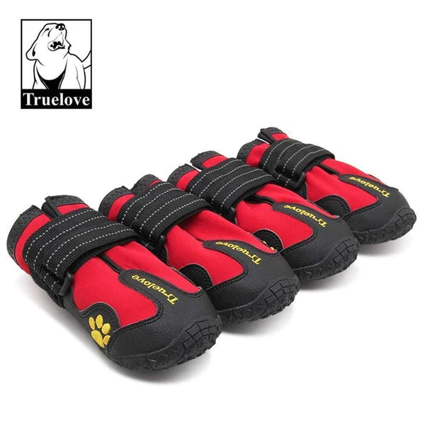 Planet Gates 200003739 Red / 1-(widest-3.5CM) Dog Shoes Waterproof Anti-Slip Rain Boots Warm Snow Reflective For Small Medium Large Pet Sports Training TLS3961