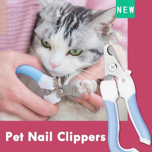 Planet Gates 200003741 Professional Pet Cat Dog Nail Clipper Cutter Stainless Steel Grooming Scissors Clippers Claw Nail Scissors With Lock (Blue 14x6cm)