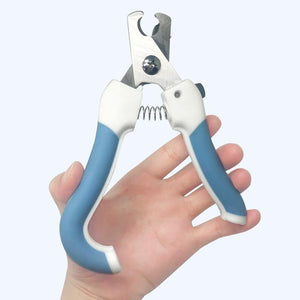 Planet Gates 200003741 Professional Pet Cat Dog Nail Clipper Cutter Stainless Steel Grooming Scissors Clippers Claw Nail Scissors With Lock (Blue 14x6cm)
