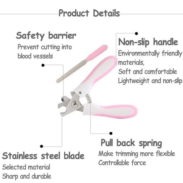 Planet Gates 200003741 Professional Pet Dog Cat Nail Clipper Trimmer Stainless Steel Nail Clippers Cutter Scissors For Dogs Cats Animals Pet Grooming