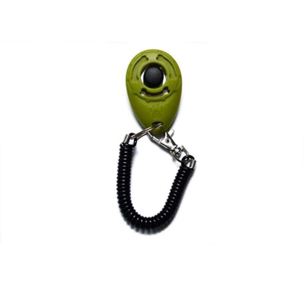 Planet Gates 200003746 09 Pet Trainer Pet Dog Training Clicker Adjustable Sound Key Chain And Wrist Strap Doggy Train Click Pet Products