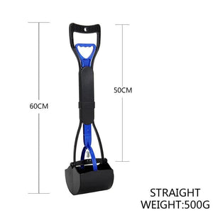 Planet Gates 200003746 blue-691 Pet Dog Pooper Scooper Cat Waste Long Handle Cleaner Pick Up