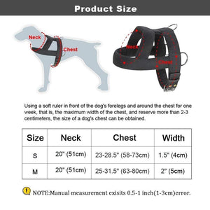 Planet Gates 200003746 Dog Weight Pulling Harness Soft Padded Dogs Harnesses Pitbull K9 Large Dogs Training Harness Pet Agility Products
