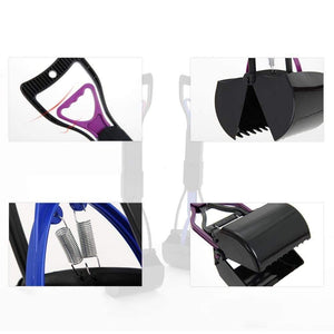 Planet Gates 200003746 Pet Dog Pooper Scooper Cat Waste Long Handle Cleaner Pick Up