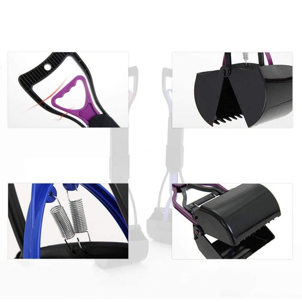 Planet Gates 200003746 Pet Dog Pooper Scooper Cat Waste Long Handle Cleaner Pick Up