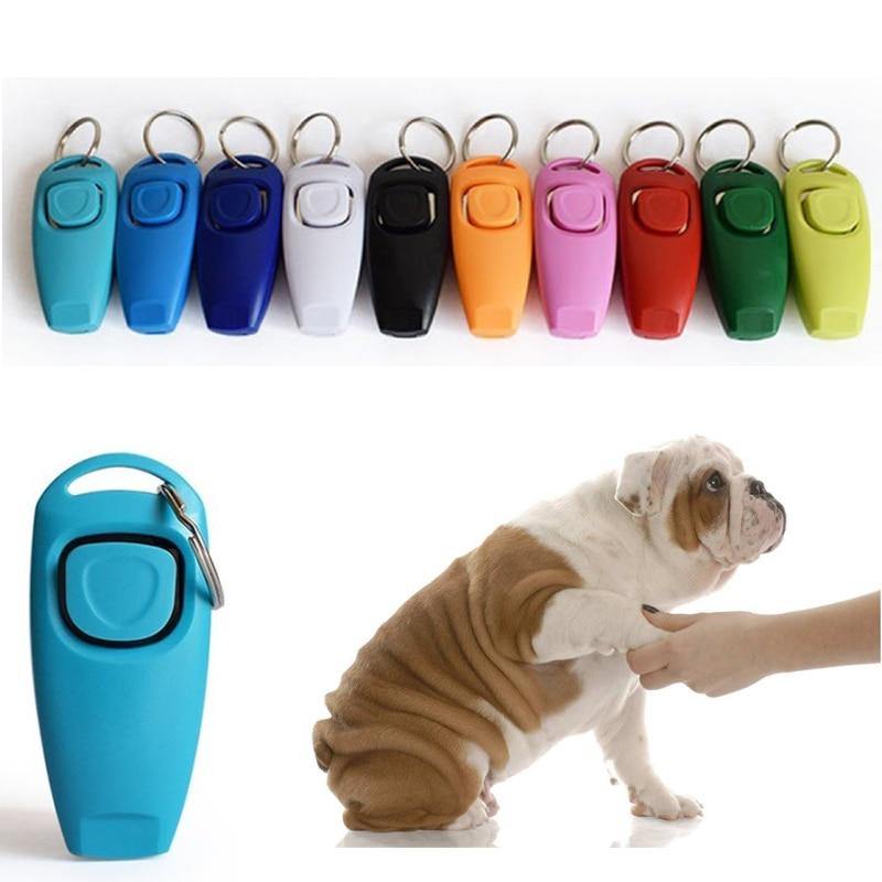 Planet Gates 200003746 Pet Dog Whistle And Clicker Puppy Stop Barking Training Aid Tool Clicker Portable Trainer Pet Products Supplies