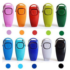 Planet Gates 200003746 Pet Dog Whistle And Clicker Puppy Stop Barking Training Aid Tool Clicker Portable Trainer Pet Products Supplies