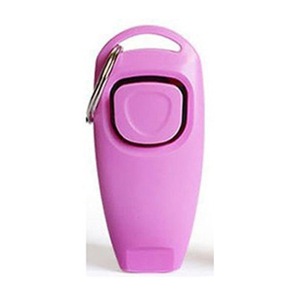 Planet Gates 200003746 Pink Pet Dog Whistle And Clicker Puppy Stop Barking Training Aid Tool Clicker Portable Trainer Pet Products Supplies