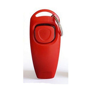 Planet Gates 200003746 Red Pet Dog Whistle And Clicker Puppy Stop Barking Training Aid Tool Clicker Portable Trainer Pet Products Supplies