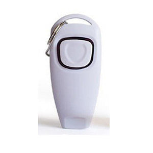 Planet Gates 200003746 White Pet Dog Whistle And Clicker Puppy Stop Barking Training Aid Tool Clicker Portable Trainer Pet Products Supplies