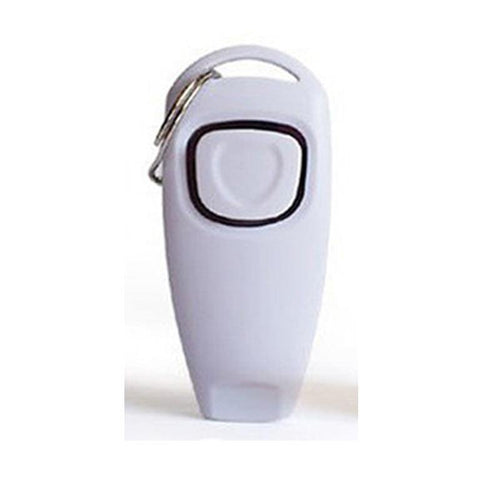 Planet Gates 200003746 White Pet Dog Whistle And Clicker Puppy Stop Barking Training Aid Tool Clicker Portable Trainer Pet Products Supplies