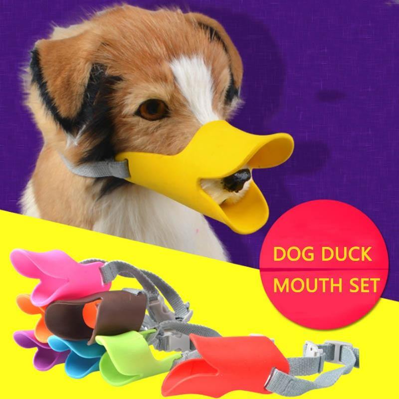 Planet Gates 200003775 Anti-bite Masks Duck Mouth Mask Pets Accessories 1 Pc Dog Products Dog Muzzle Non-toxic Silicone Multifunction